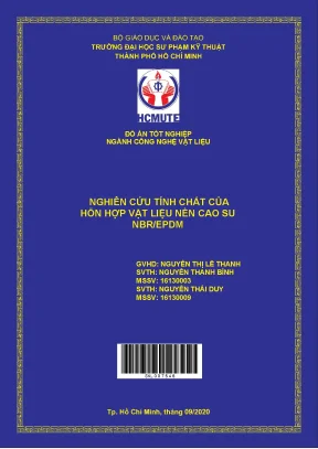 Nghiên cứu tính chất hỗn hợp vật liệu nền cao su