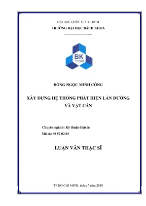 Luận Văn Thạc Sĩ Kỹ Thuật Điện Tử: Xây Dựng Hệ Thống