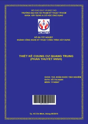 Thiết kế chung cư Quang Trung: Phần thuyết minh chi tiết