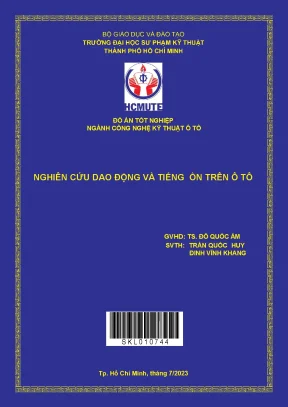 Nghiên cứu dao động và tiếng ồn trên ô tô: Giải pháp tối 