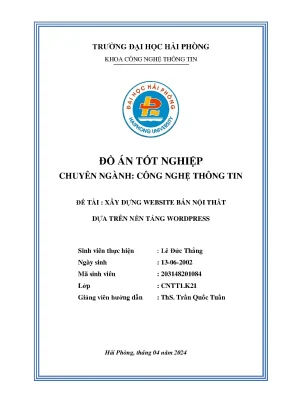 Hướng dẫn xây dựng website bán nội thất trên WordPress