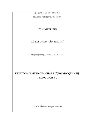 Luận Văn Thạc Sĩ Quản Trị Kinh Doanh: Tiền Tố Và Hậu Tố