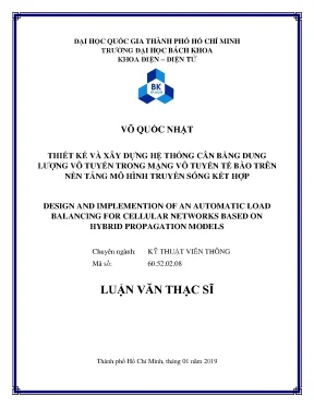 Thiết kế hệ thống cân bằng dung lượng vô tuyến trong
