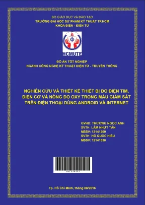 Thiết kế thiết bị đo điện tim, điện cơ và nồng độ oxy