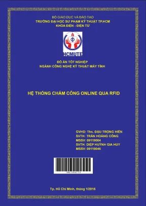 Hệ thống chấm công online qua RFID - Giải pháp quản lý 