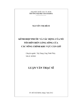 Luận Văn Thạc Sĩ: Tác Động Của Kênh Hiệp Phước Đến Diễn