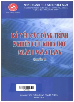 Kỷ Yếu Công Trình Nghiên Cứu Khoa Học Ngành Ngân Hàng -