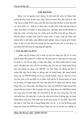 Giải Pháp Tăng Cường Huy Động Vốn Tại Chi Nhánh NHNoPTNT 