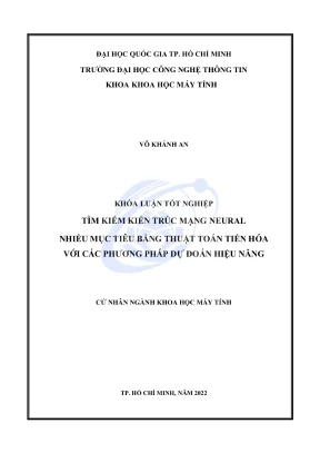 Tìm Kiếm Kiến Trúc Mạng Neural Đa Mục Tiêu Bằng Thuật 