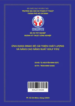 Ứng dụng DMAIC cải thiện chất lượng và năng suất Golf 