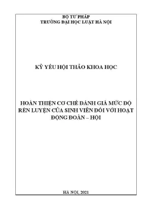 Hoàn Thiện Cơ Chế Đánh Giá Rèn Luyện Sinh Viên Trong