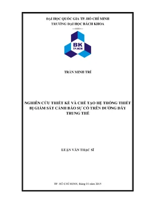 Luận Văn Thạc Sĩ: Thiết Kế Hệ Thống Giám Sát Cảnh Báo Sự