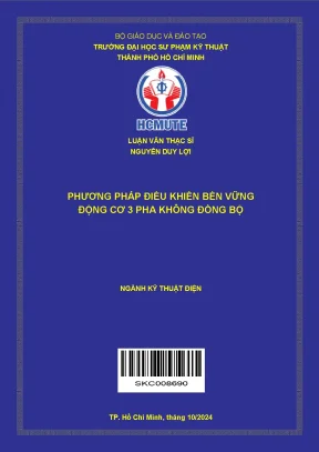 Phương Pháp Điều Khiển Bền Vững Động Cơ 3 Pha Không Đồng