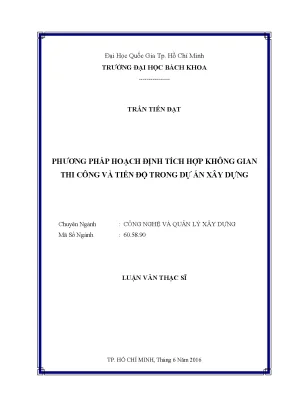 Phương Pháp Hoạch Định Tích Hợp Không Gian Thi Công Và
