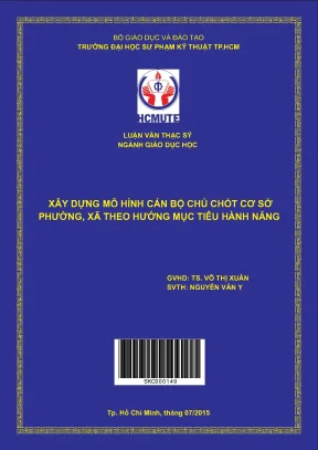 Mô Hình Cán Bộ Chủ Chốt Cơ Sở Phường Xã Hướng Tới Mục