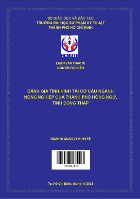 Đánh giá hiệu quả tái cơ cấu ngành nông nghiệp tại Hồng