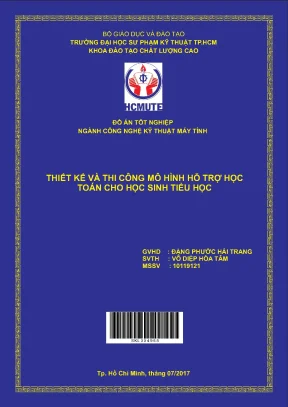 Thiết kế và thi công mô hình hỗ trợ học toán hiệu quả 