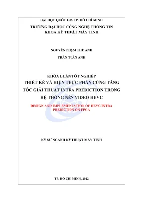 Thiết kế và hiện thực phần cứng tăng tốc giải thuật 