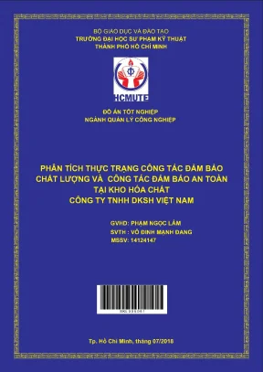 Phân tích chất lượng và an toàn tại kho hóa chất DKSH