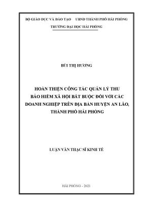 Nâng cao quản lý thu bảo hiểm xã hội tại doanh nghiệp