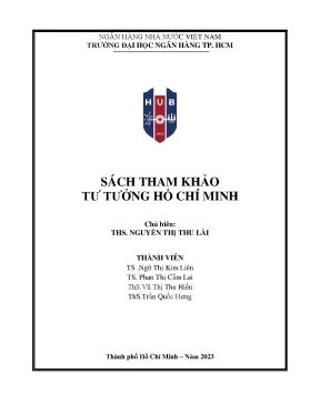 Sách Tham Khảo Tư Tưởng Hồ Chí Minh - Hướng Dẫn Chi Tiết 