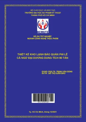 Thiết kế kho lạnh bảo quản phi lê cá ngừ đại dương 90
