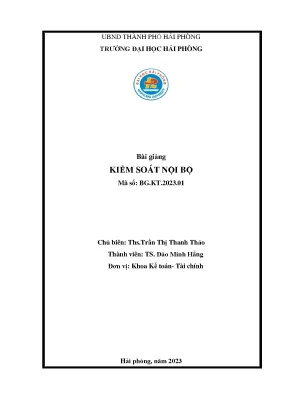Hướng dẫn chi tiết về kiểm soát nội bộ hiệu quả