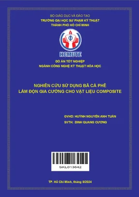 Nghiên cứu sử dụng bã cà phê làm độn gia cường cho vật 