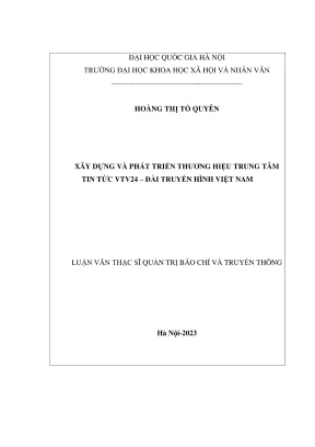 Cách xây dựng và phát triển thương hiệu trung tâm tin 