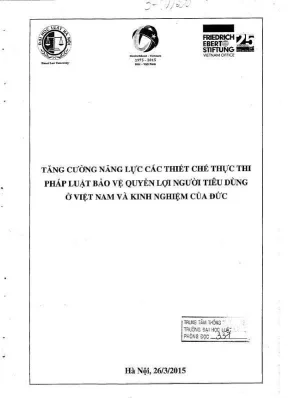 Hội thảo khoa học: Tăng cường năng lực thi chế pháp luật