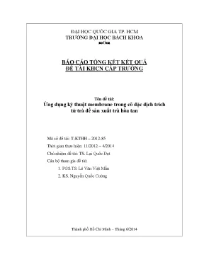 Nghiên cứu sản xuất bột màu hòa tan từ quả dành dành