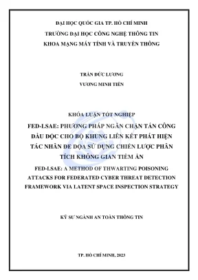 Phương Pháp Ngăn Chặn Tấn Công Đầu Độc Trong FedLS: Ứng 