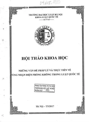 Vùng Nhận Diện Phòng Không: Pháp Lý và Thực Tiễn Trong 