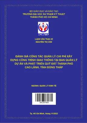 Đánh giá hiệu quả quản lý chi phí xây dựng công trình