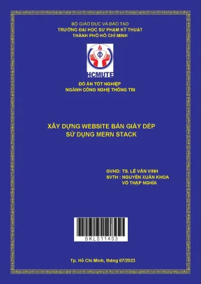 Hướng dẫn xây dựng website bán giày dép với MERN Stack
