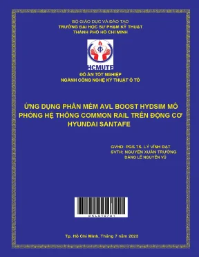 Ứng Dụng Phần Mềm AVL Boost Hydsim Mô Phỏng Hệ Thống 