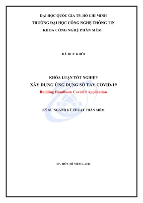 Hướng dẫn xây dựng ứng dụng sổ tay Covid-19 cho khóa 