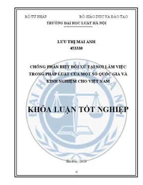 Chống Phân Biệt Đối Xử Tại Nơi Làm Việc: Kinh Nghiệm 