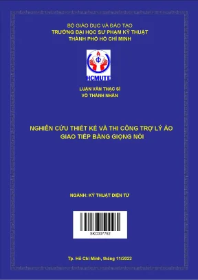 Thiết kế và thi công trợ lý ảo giao tiếp bằng giọng nói