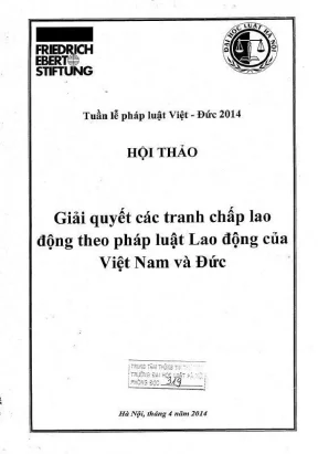 Giải quyết tranh chấp lao động theo pháp luật Việt Nam 