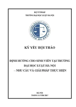 Định hướng và giải pháp thực hiện cho sinh viên trường