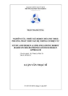 Nghiên cứu thiết kế robot dò line bằng phương pháp hệ