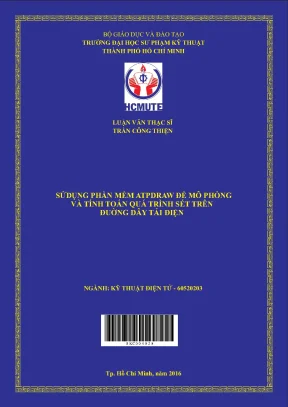 Hướng dẫn sử dụng phần mềm ATPDraw để mô phỏng và tính