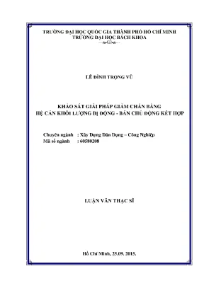 Giải Pháp Giảm Chấn Hiệu Quả Trong Xây Dựng: Hệ Cản Khối
