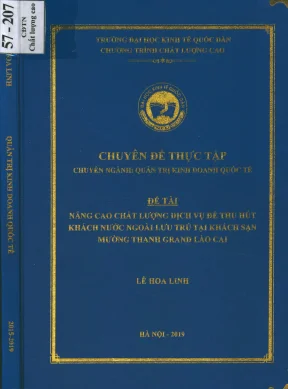 Nâng cao chất lượng dịch vụ khách sạn Mường Thanh Grand 