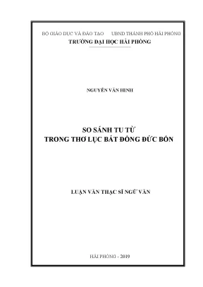 Phân Tích Tu Từ Trong Thơ Lục Bát Của Đồng Đức Bốn | 