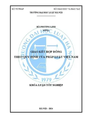 Hướng dẫn giao kết hợp đồng theo pháp luật Việt Nam -