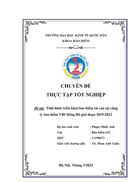 Triển khai nghiệp vụ bảo hiểm tài sản tại VBI Đông Đô: 