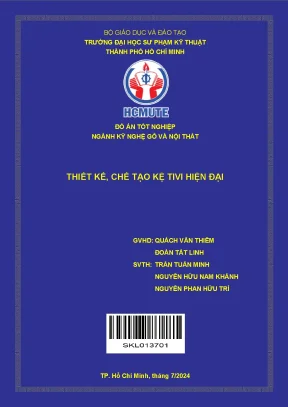 Thiết kế kệ tivi hiện đại cho đồ án tốt nghiệp ngành gỗ 