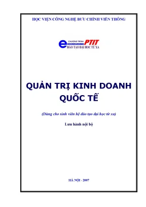 Quản Trị Kinh Doanh Quốc Tế: Bí Quyết Thành Công Cùng Hà 